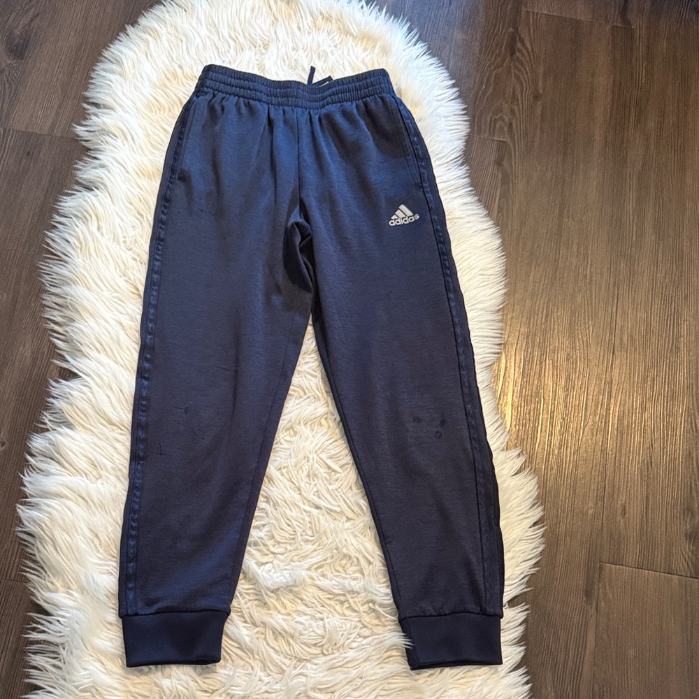Adidas Kids Dark Blue Sweatpants - youth - M